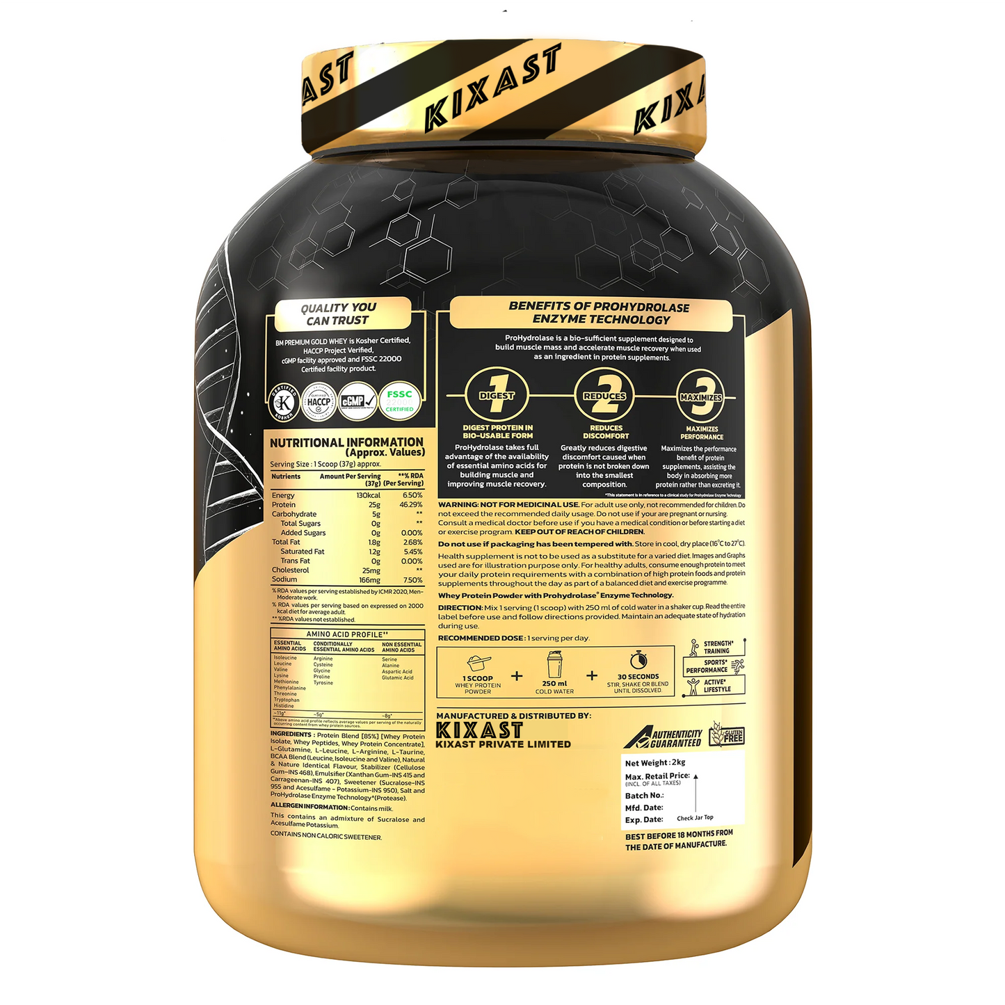 Premium Gold Whey Protein
