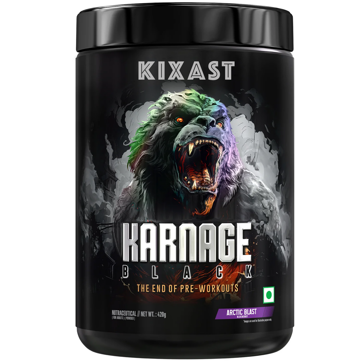 Kixast Karnage Black Trial