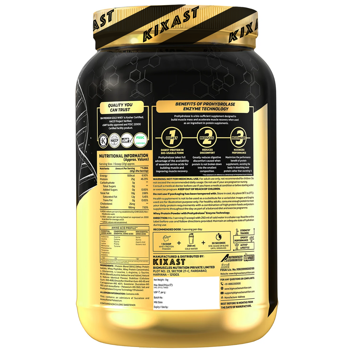 Premium Gold Whey Protein