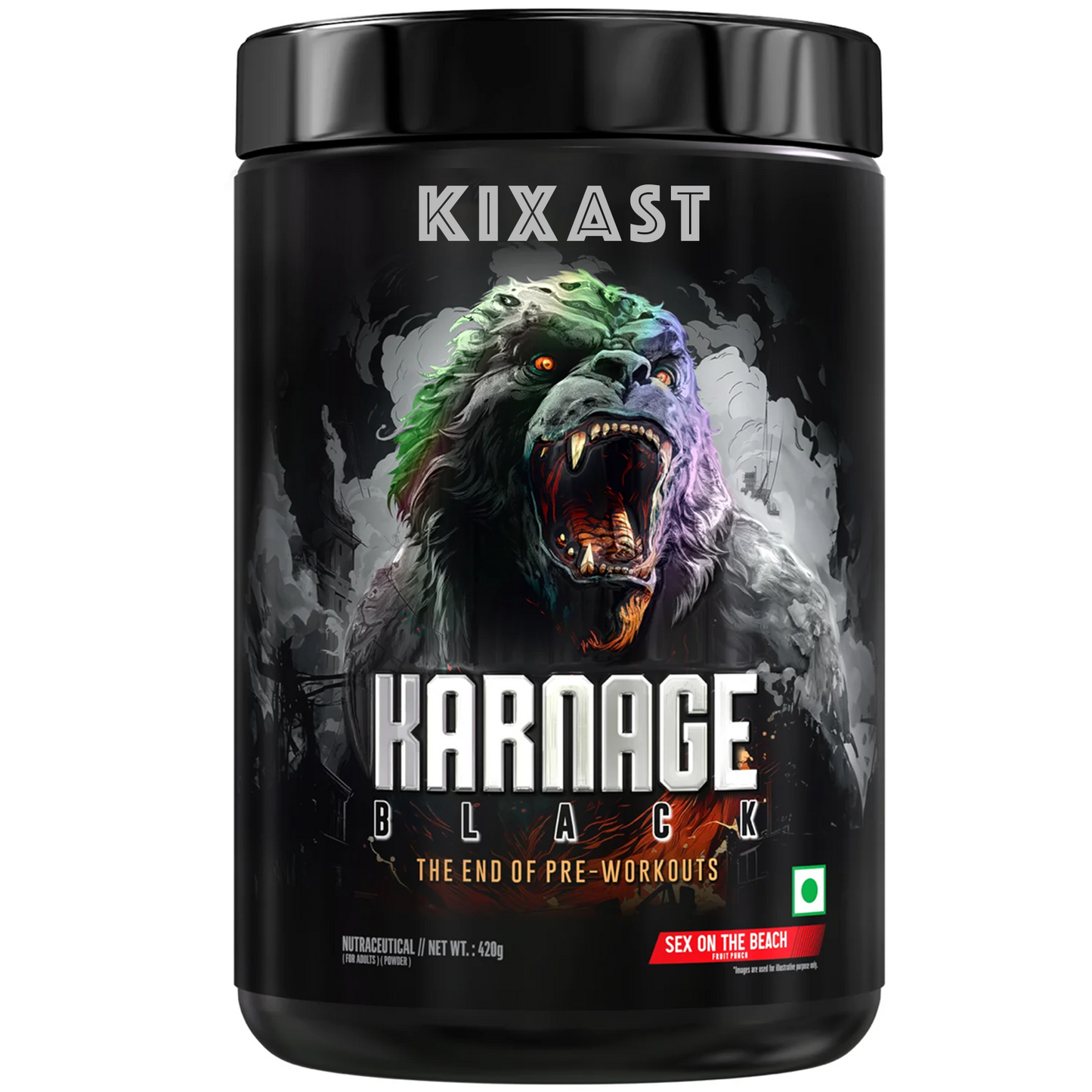 Kixast Karnage Black Trial