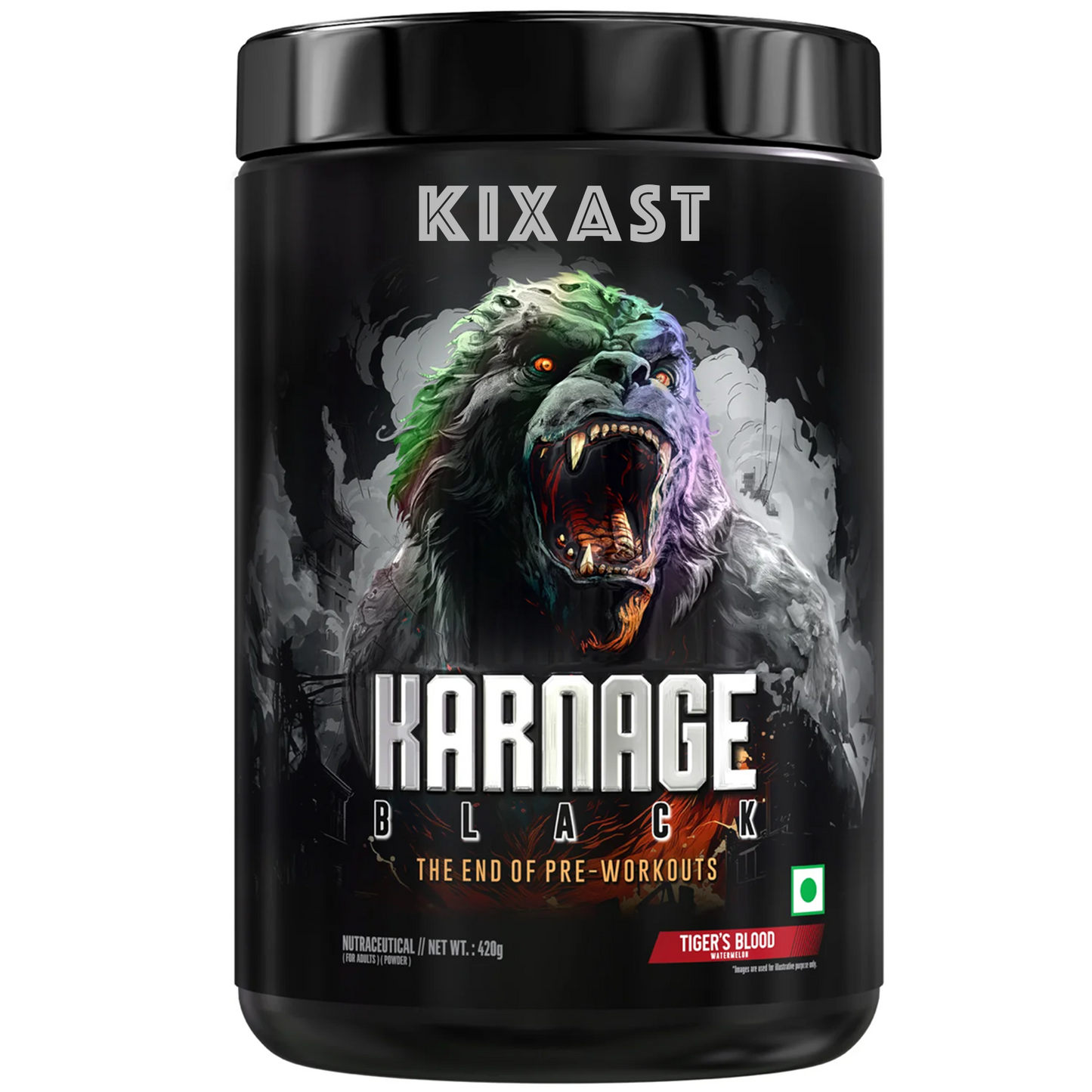 Kixast Karnage Black Trial